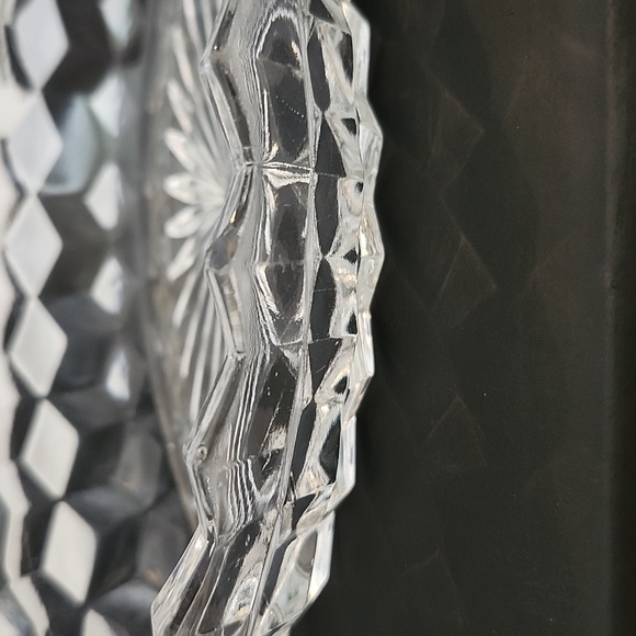 Vintage Fostoria American Relish Tray with Butter Dish - Picture 4 of 16